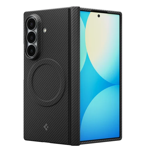 Samsung Galaxy Z Fold8 Ultra čierne puzdro Spigen Air Skin Aramid MagFit - 5