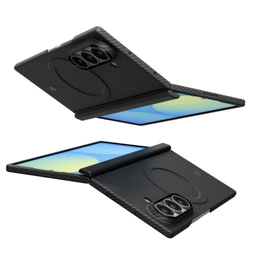 Samsung Galaxy Z Fold8 Ultra čierne puzdro Spigen Air Skin Aramid MagFit - 13