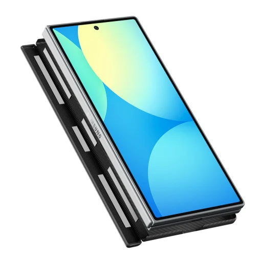 Samsung Galaxy Z Fold8 Ultra čierne puzdro Spigen Air Skin Aramid MagFit - 14