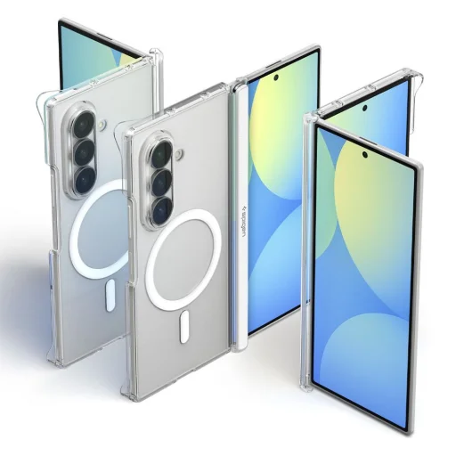 Samsung Galaxy Z Fold8 Ultra Spigen Air Skin Zero MagSafe priehľadné biele puzdro - 3