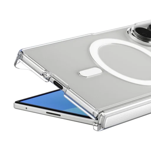Samsung Galaxy Z Fold8 Ultra Spigen Air Skin Zero MagSafe priehľadné biele puzdro - 5