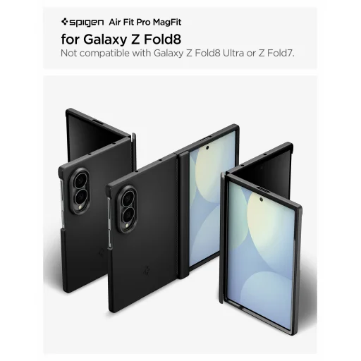 Samsung Galaxy Z Fold8 Spigen Air Fit Pro MagSafe čierne puzdro - 13