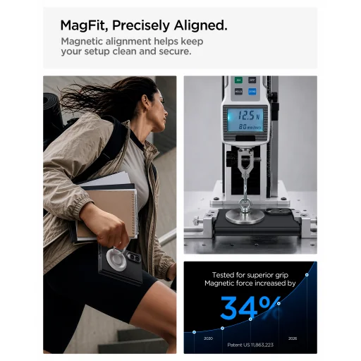 Samsung Galaxy Z Fold8 Spigen Air Fit Pro MagSafe čierne puzdro - 14