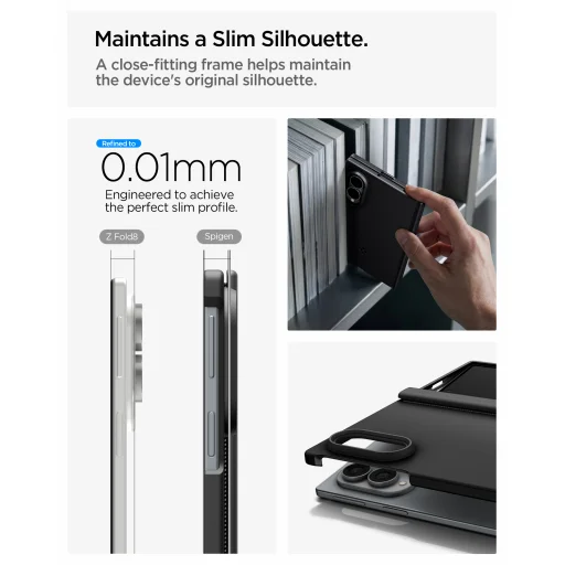 Samsung Galaxy Z Fold8 Spigen Air Fit Pro MagSafe čierne puzdro - 15