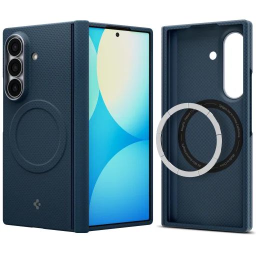 Samsung Galaxy Z Fold8 Ultra tmavomodré puzdro Spigen Air Skin Aramid MagSafe - 2