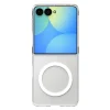 Samsung Galaxy Z Flip8 áttetsző fehér Spigen Air Skin MagFit vékony védőtok thumbnail