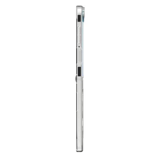 Samsung Galaxy Z Flip8 priehľadný biely Spigen Air Skin MagFit tenký ochranný kryt - 5