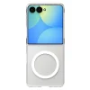 Samsung Galaxy Z Flip8 priehľadný biely Spigen Air Skin MagFit tenký ochranný kryt thumbnail