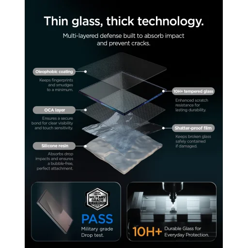 Samsung Galaxy Z Fold8 Spigen GLAS.tR EZ Fit Pro HD tvrdené ochranné sklo, 1 ks - 16