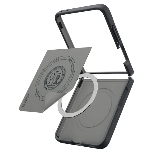Puzdro Samsung Galaxy Z Flip8 Spigen Nano Pop MagSafe čierny sezam - 11