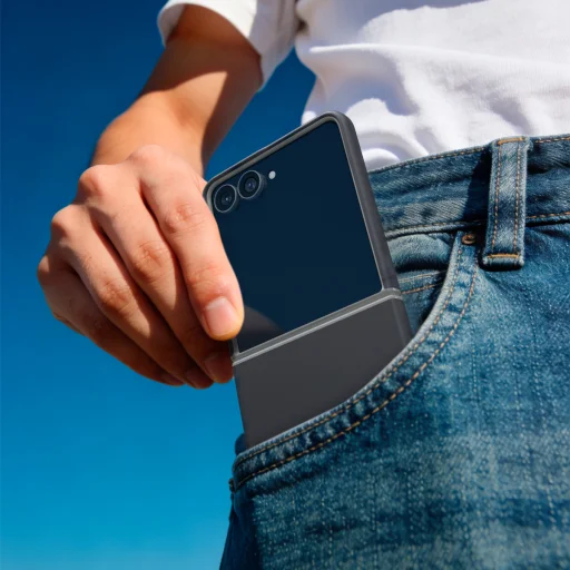 Puzdro Samsung Galaxy Z Flip8 Spigen Nano Pop MagSafe čierny sezam - 16