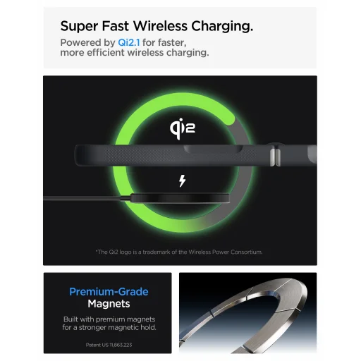 Puzdro Samsung Galaxy Z Flip8 Spigen Nano Pop MagSafe čierny sezam - 25