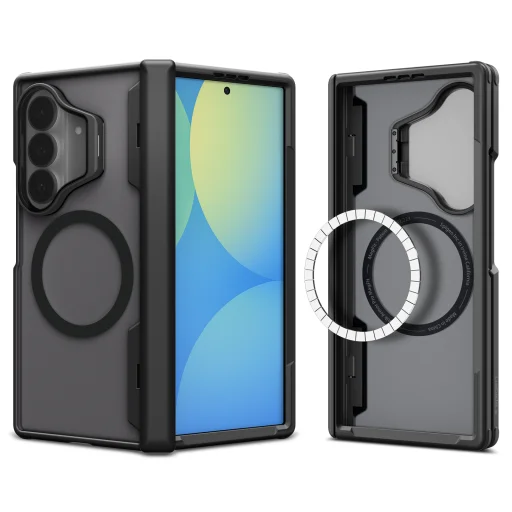 Samsung Galaxy Z Fold8 Ultra Spigen Optik Armor Pro MagSafe fekete tok - 2