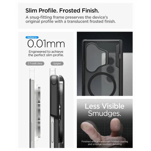 Samsung Galaxy Z Fold8 Ultra Spigen Optik Armor Pro MagSafe čierne puzdro - 19
