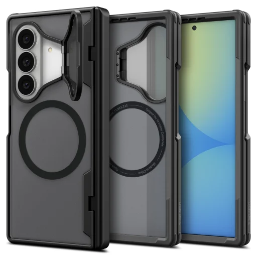 Samsung Galaxy Z Fold8 Ultra Spigen Optik Armor Pro MagSafe fekete tok - 1