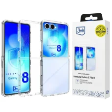 3MK Armor Case zadný kryt pre Samsung Galaxy Z Flip8, priehľadný