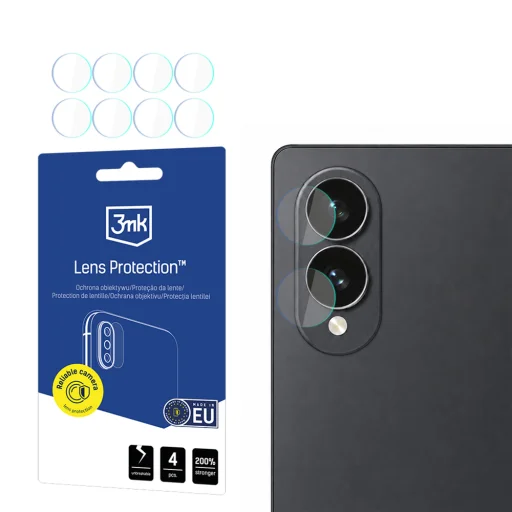 3mk Lens Protection hybridné ochranné sklo na fotoaparát pre Samsung Galaxy Z Fold 8 - 1