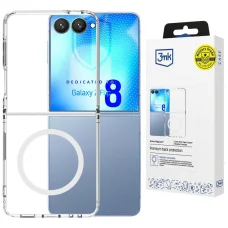  Samsung Galaxy Z Flip8 Átlátszó 3MK Armor MagCase hátlap