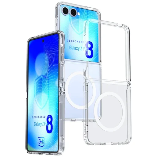 3MK Armor MagCase kryt pre Samsung Galaxy Z Flip8, priesvitný - 2