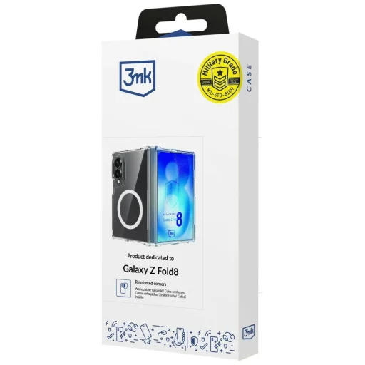 3MK Armor MagCase zadný kryt pre Samsung Galaxy Z Fold8, priehľadný - 3