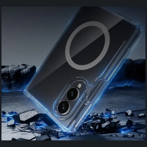 3MK Armor MagCase zadný kryt pre Samsung Galaxy Z Fold8, priehľadný - 4