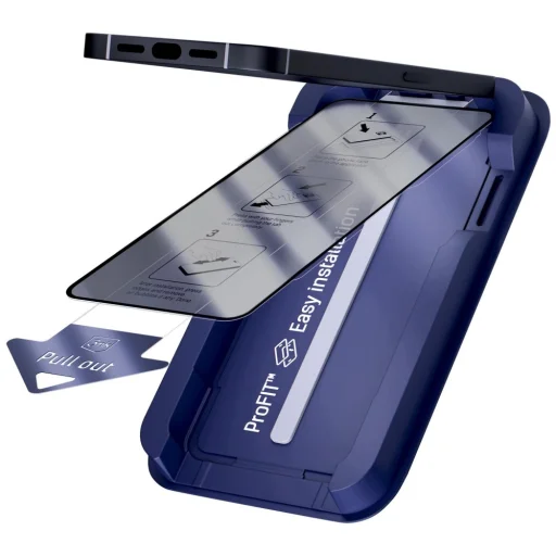 3MK HardGlass Max tvrdené sklo s aplikátorom pre Samsung Galaxy S26 Ultra, čierne - 8