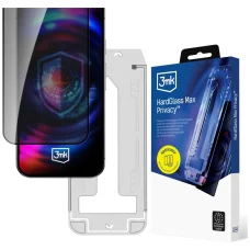 3MK HardGlass Max Privacy tvrdené sklo s inštalačným aplikátorom pre Samsung Galaxy S26 Ultra, čierne