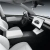 Spigen ochranný kryt na bezdrôtovú nabíjaciu podložku Tesla, biely – Tesla Model Y 2025 thumbnail