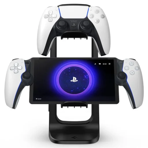 Spigen univerzálny držiak na ovládač a slúchadlá, čierny - 12