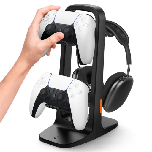 Spigen univerzálny držiak na ovládač a slúchadlá, čierny - 17