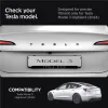 Spigen Tesla zadný emblém logo kompletný kryt čierny – Tesla Model 3 2024 thumbnail