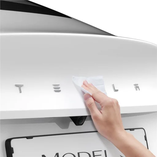 Spigen celoplošný karbónový kryt zadného emblému Tesla – Tesla Model 3 2024 - 10