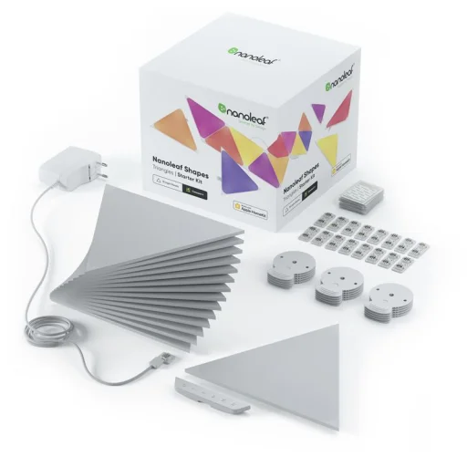 Nanoleaf Shapes Triangles štartovacia sada LED svetelných panelov, 15 ks - 2