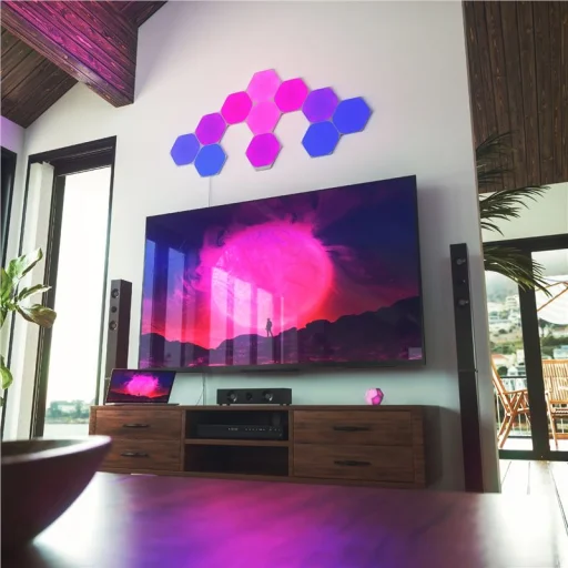 Nanoleaf Shapes Hexagons štartovacia sada s 9 panelmi - 7