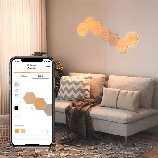 Nanoleaf Elements Hexagons rozširujúca súprava, 3 kusy - 3