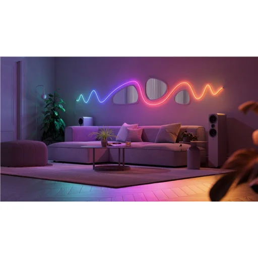 Nanoleaf inteligentný viacfarebný ohybný svetelný kábel, 5 m - 8