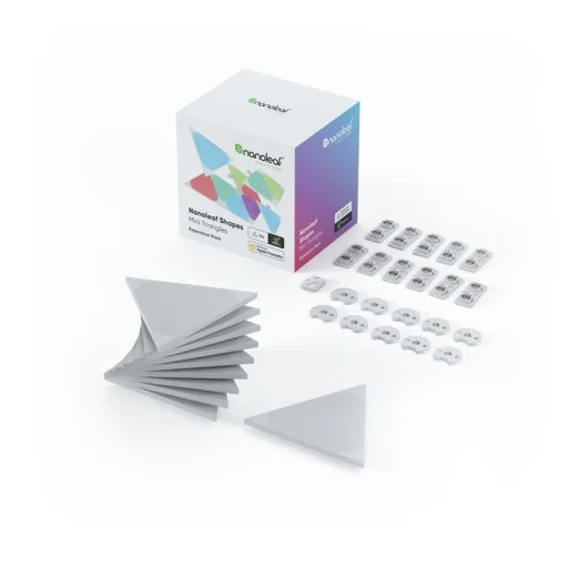 Nanoleaf Shapes Triangles Mini rozširujúca súprava, 10 ks - 2