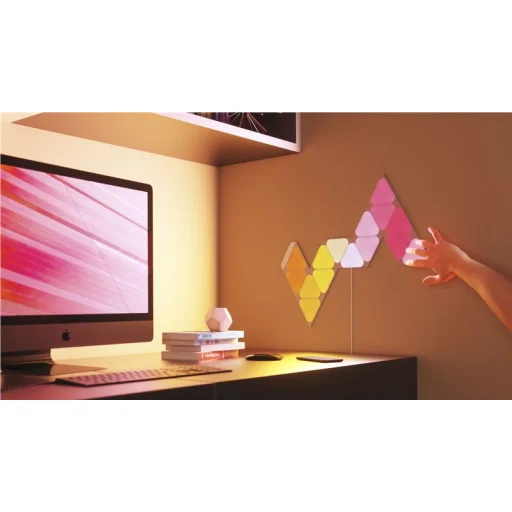 Nanoleaf Shapes Triangles Mini rozširujúca súprava, 10 ks - 5