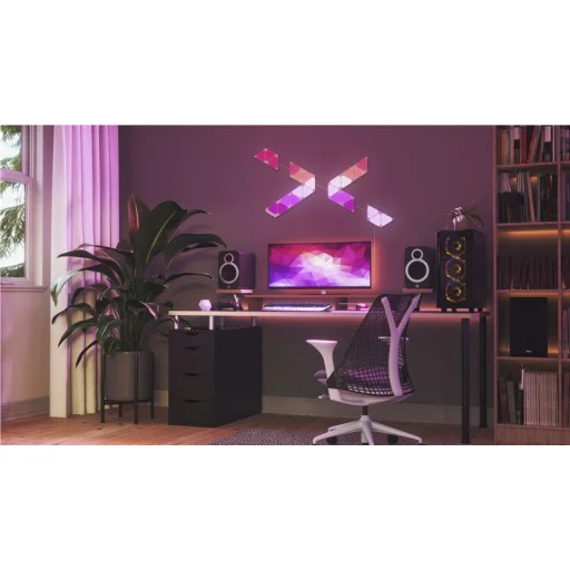 Nanoleaf Shapes Triangles Mini rozširujúca súprava, 10 ks - 8