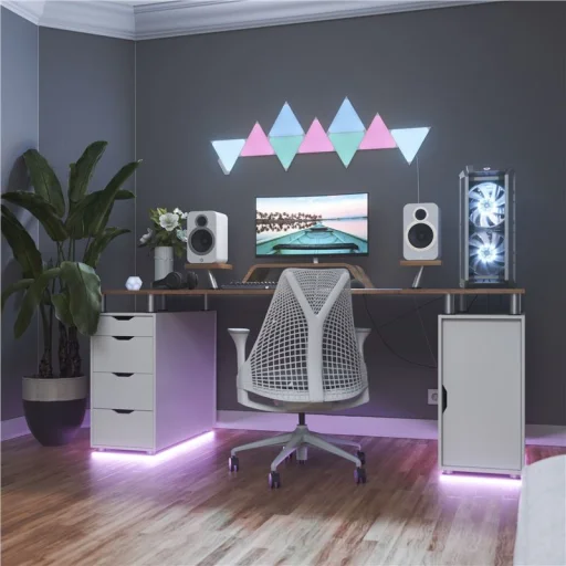 Nanoleaf Shapes Triangles štartovacia sada, 9 kusov - 4