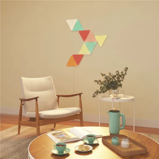 Nanoleaf Shapes Triangles štartovacia sada, 9 kusov - 7