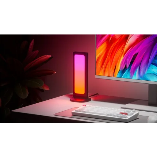 Nanoleaf Pegboard Desk Dock svietiaci stolný organizér s USB rozbočovačom - 6