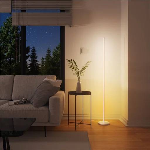 Nanoleaf Matter inteligentná viacfarebná stojacia lampa, biela - 11