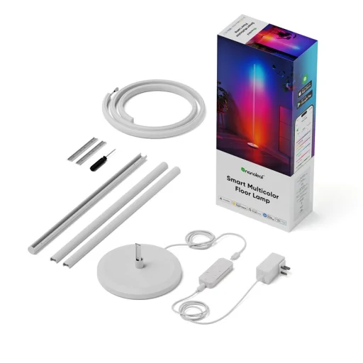 Nanoleaf Matter inteligentná viacfarebná stojacia lampa, biela - 3
