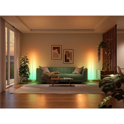 Nanoleaf Matter inteligentná viacfarebná stojacia lampa, biela - 4