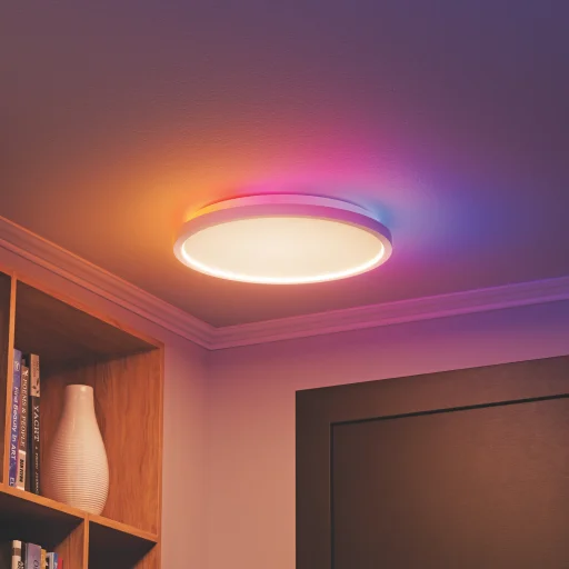 Nanoleaf inteligentné viacfarebné stropné svietidlo, biele - 13