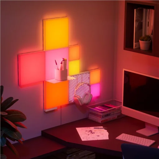 Nanoleaf Blocks Big Squares štartovacia súprava, 6 ks - 5