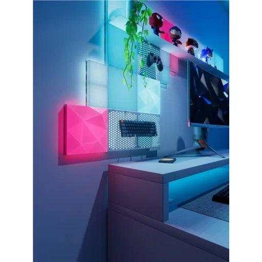 Nanoleaf Blocks Textured Big Squares rozširujúca sada, 2 ks - 3