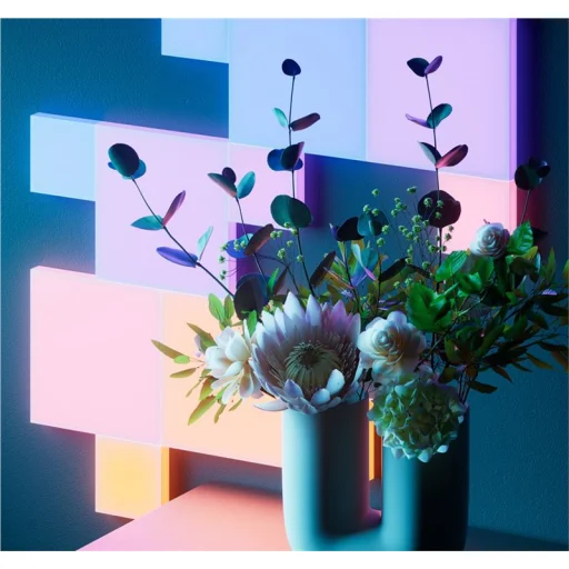 Nanoleaf Blocks Big Squares štartovacia súprava, 6 ks - 7