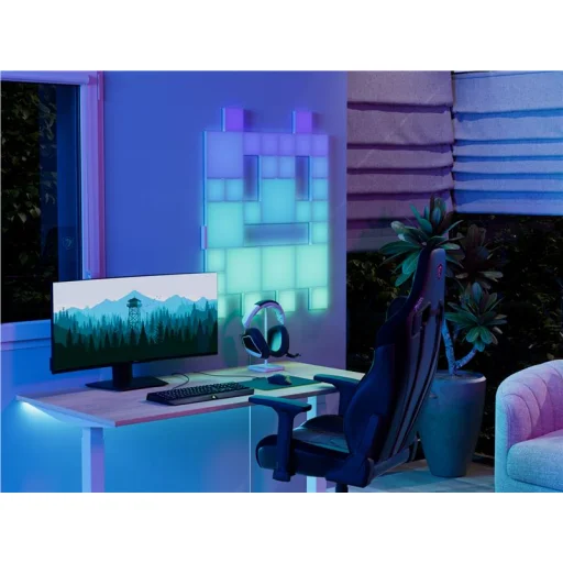 Nanoleaf Blocks rozširujúca sada malých štvorcov, 4 ks - 3